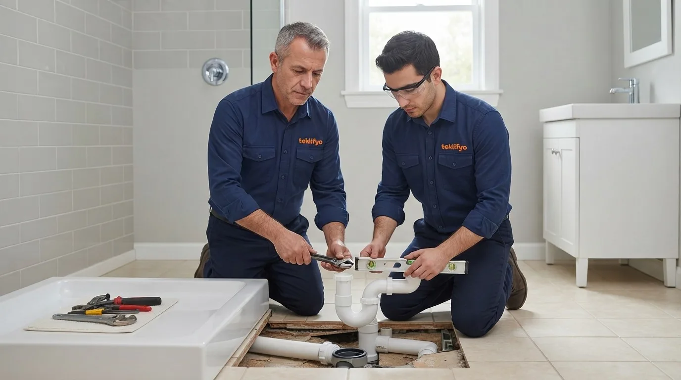 Banyo Gider Yeri Değiştirme