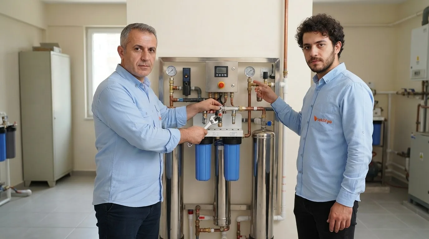 Daire Girişi Su Arıtma Cihazı