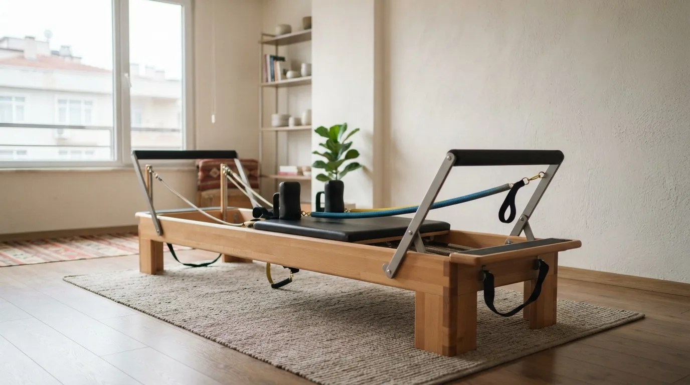 Evde Reformer Pilates
