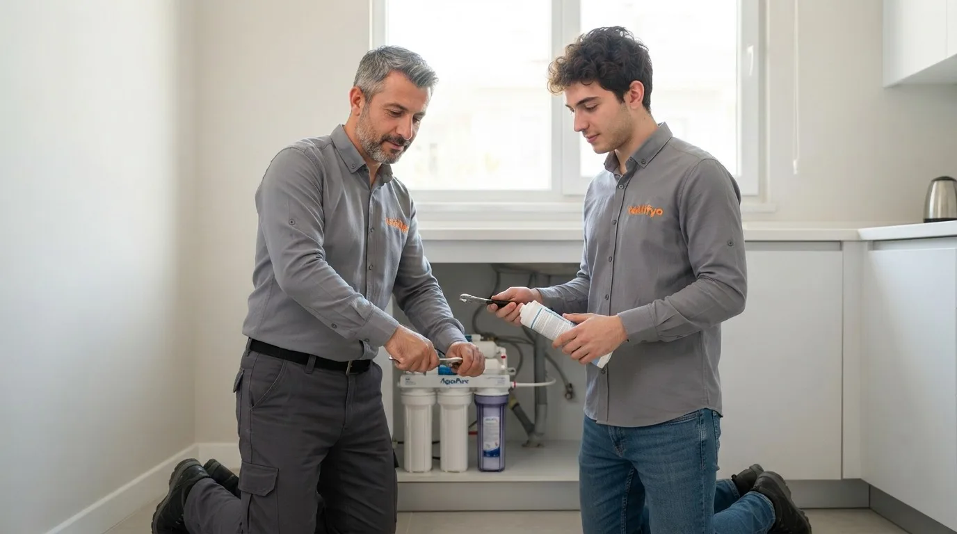 Aqua Su Arıtma Filtre Değişimi