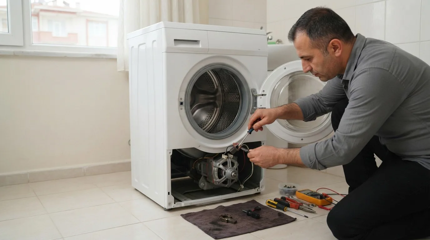 Çamaşır Makinesi Kömür Değişimi