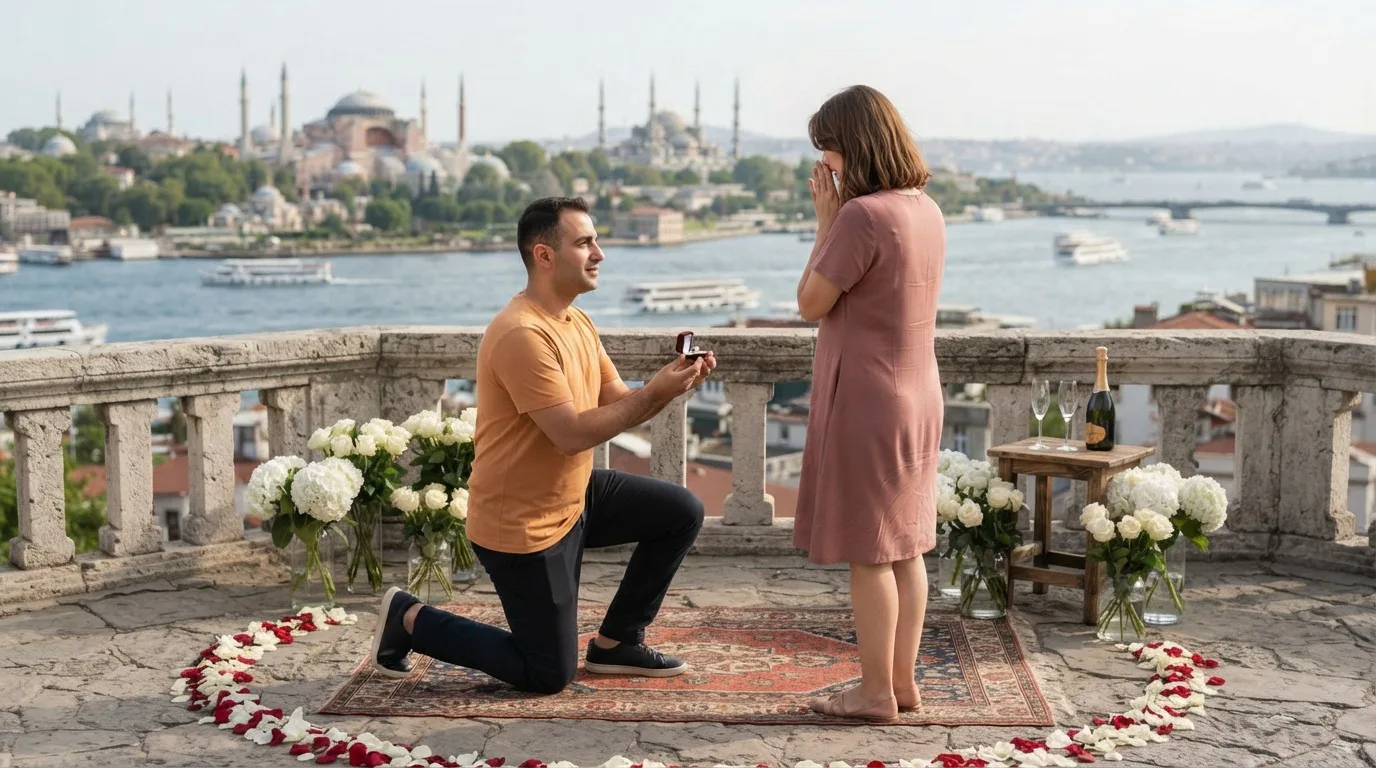 Evlilik Teklifi Fotoğraf Çekimi