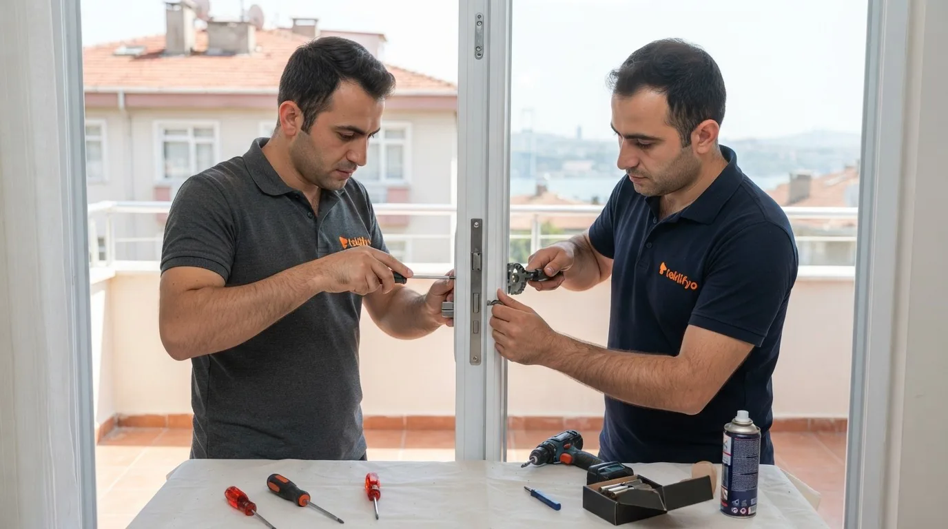Balkon Kapı Kilidi Değiştirme