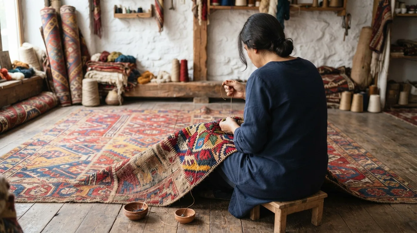 Patchwork Halı Tamiri