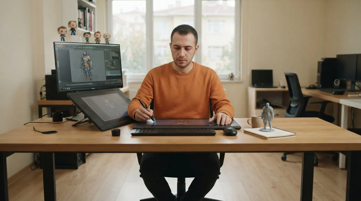 3D Karakter Modelleme