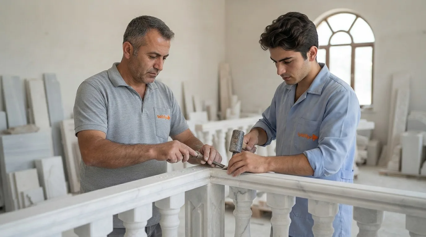 Mermer Küpeşte