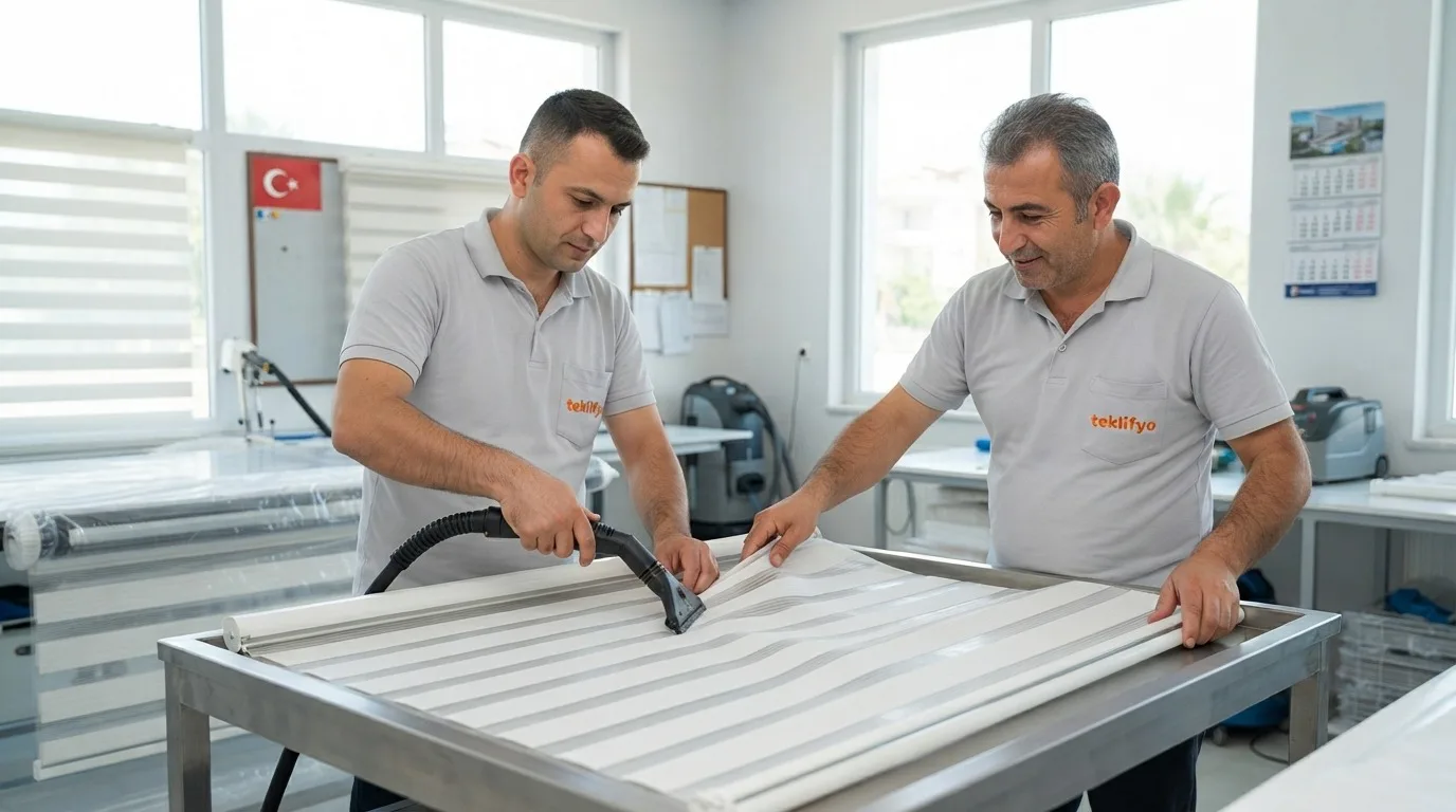 Zebra Perde Yıkama