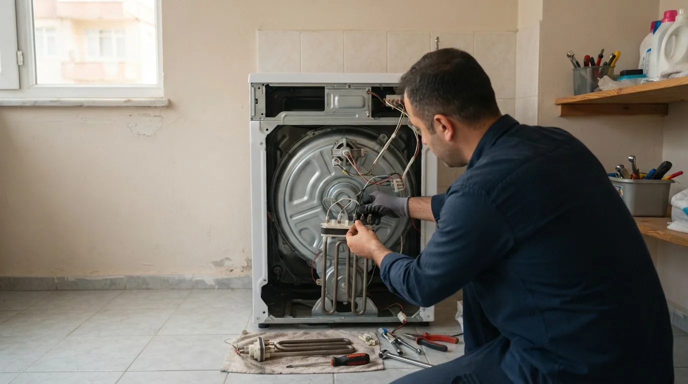 Çamaşır Makinesi Rezistans Değişimi
