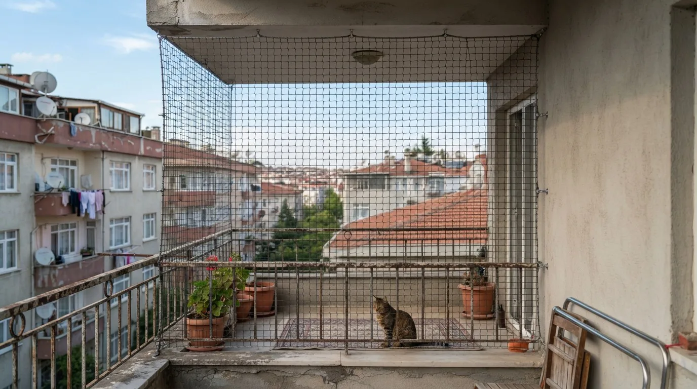 Kedi Güvenlik Filesi