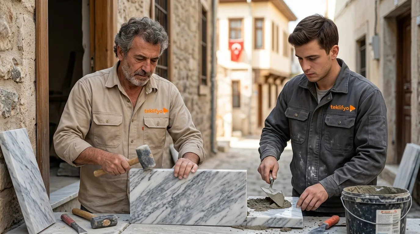Kapı Eşiği Mermer