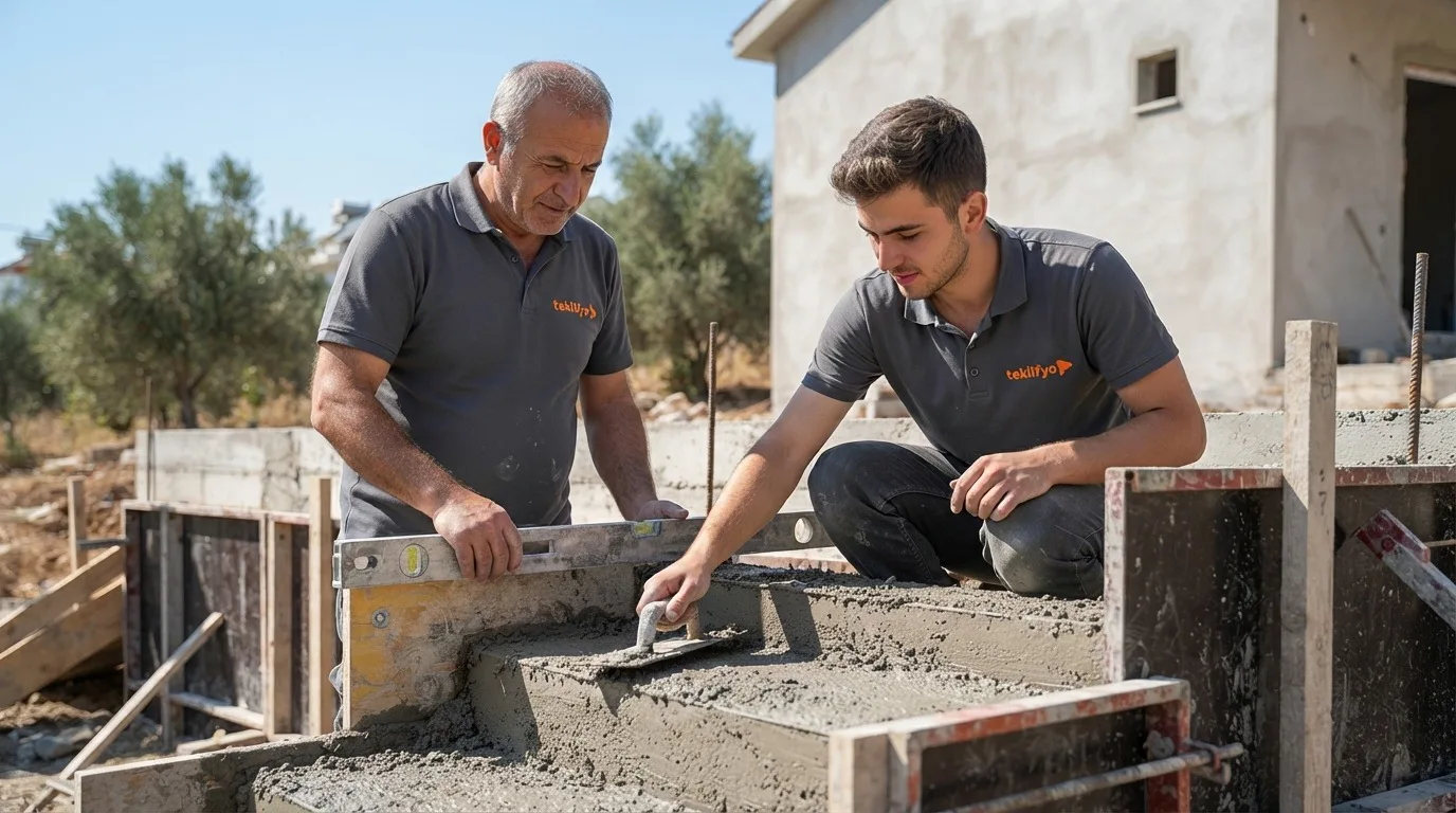 Beton Merdiven Yapımı