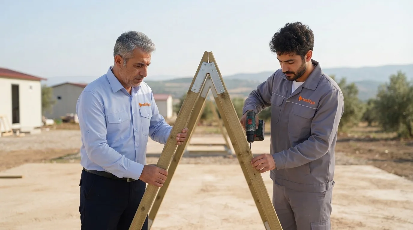 Üçgen Ev Yapımı