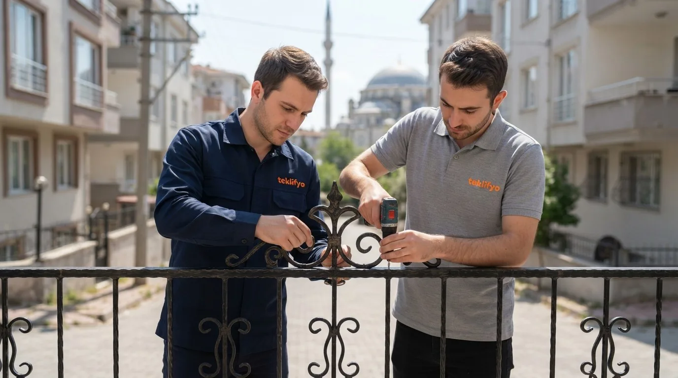 Demir Balkon Korkuluk