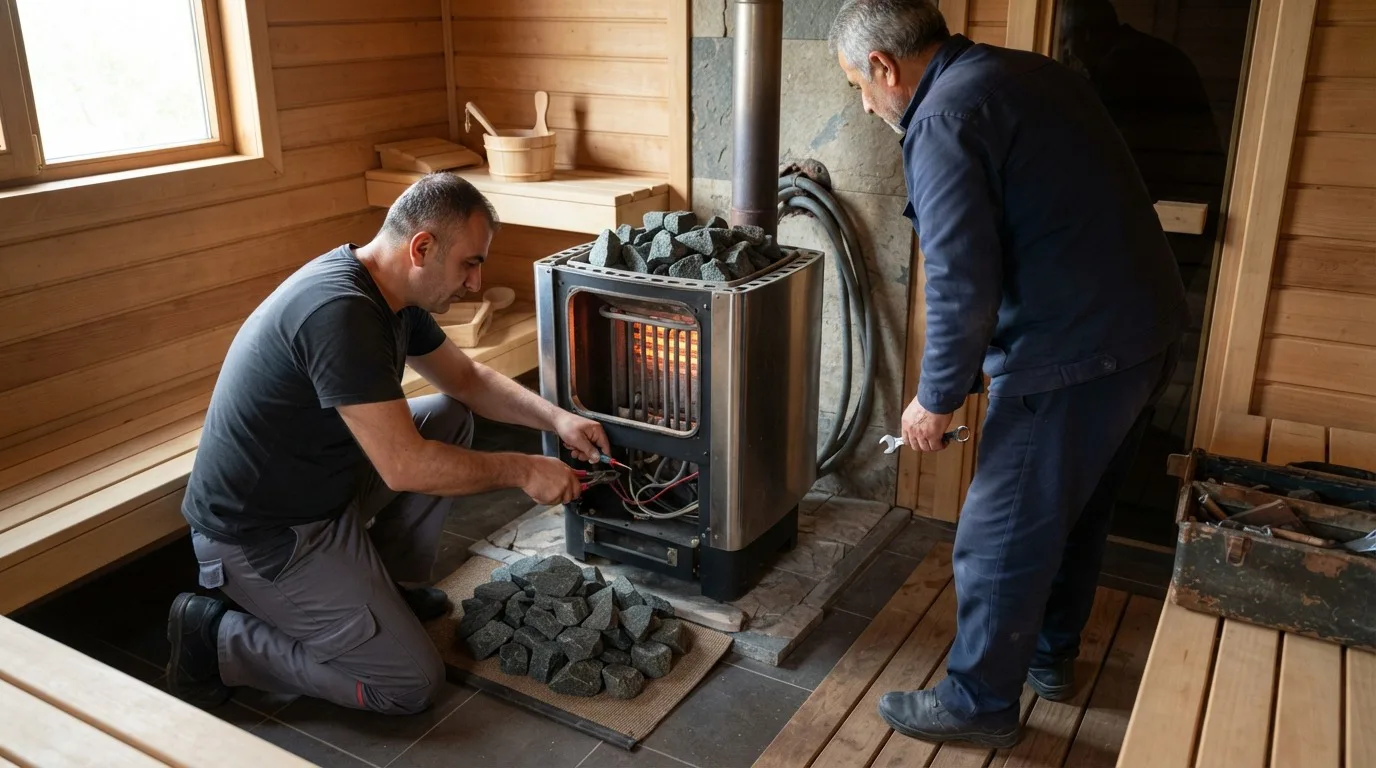 Sauna Sobası Tamiri