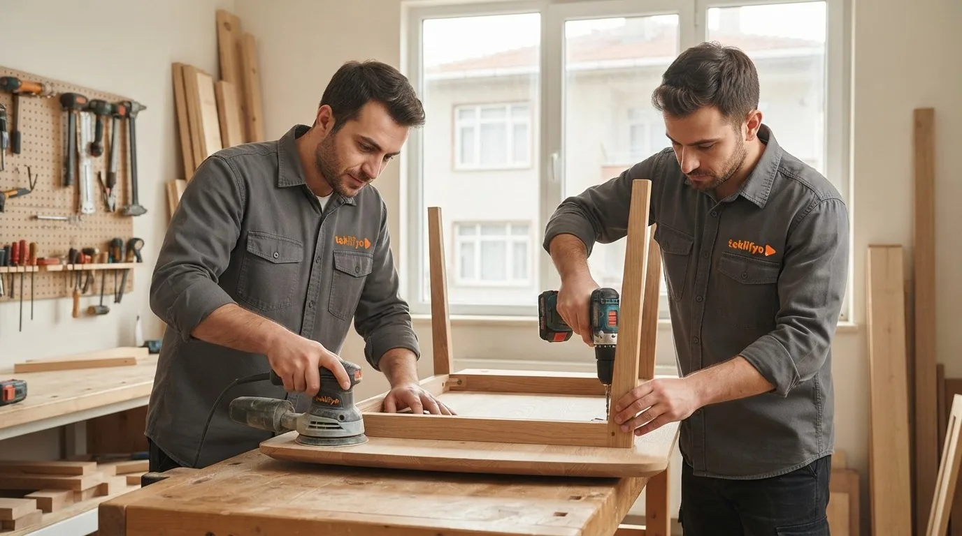Ahşap Masa Yapımı