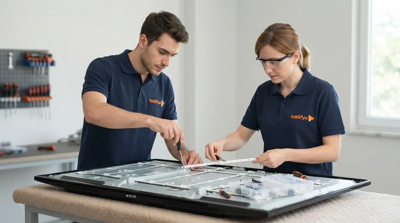 Arçelik TV LED Değişimi