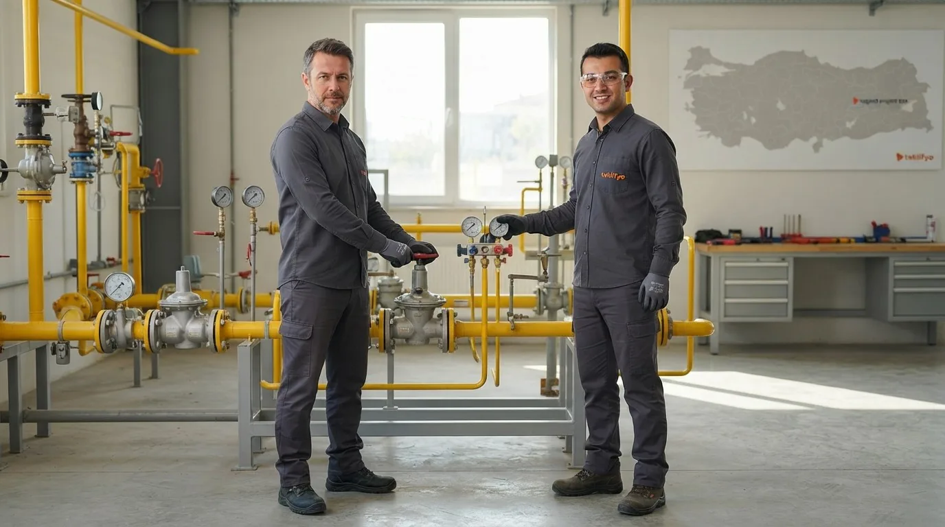 Endüstriyel Doğalgaz Tesisatı