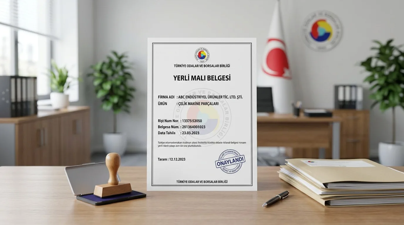 Yerli Malı Belgesi