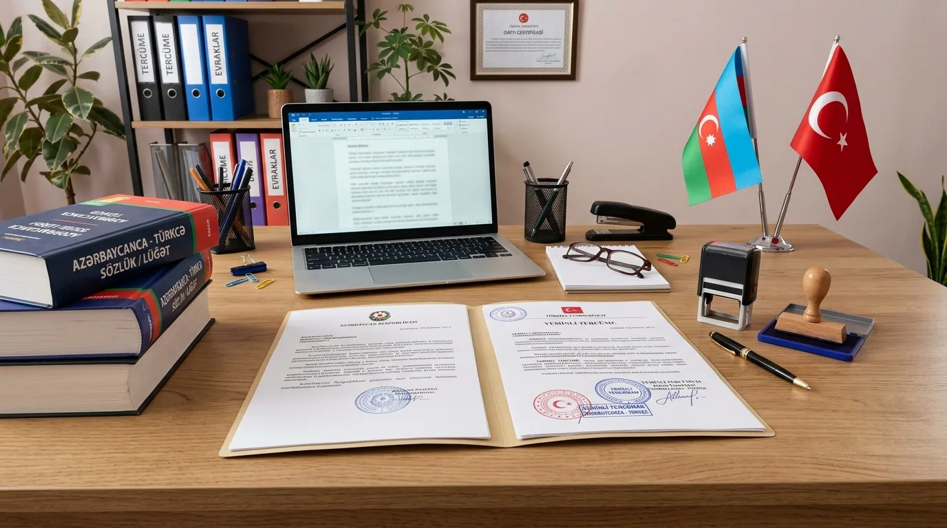 Azerice Yeminli Tercüman