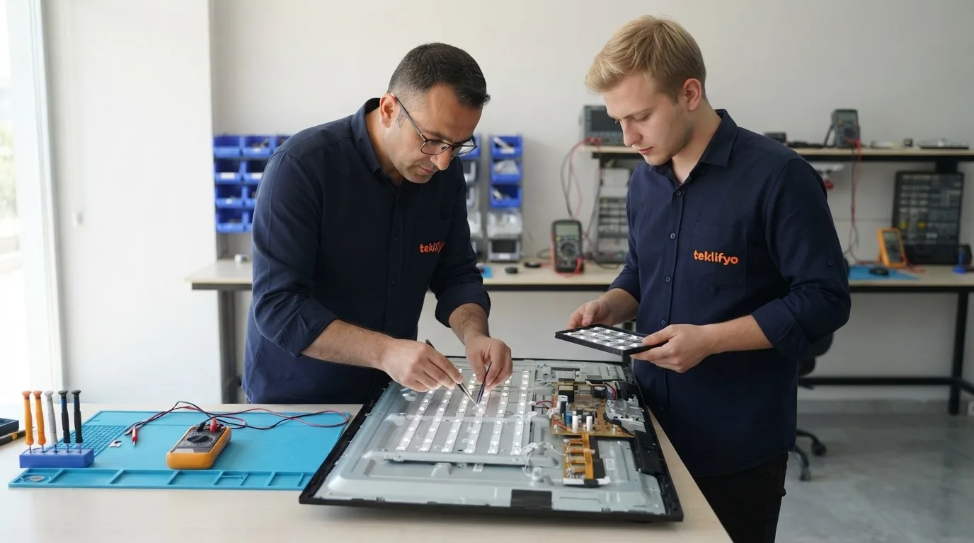 Awox TV LED Değişimi
