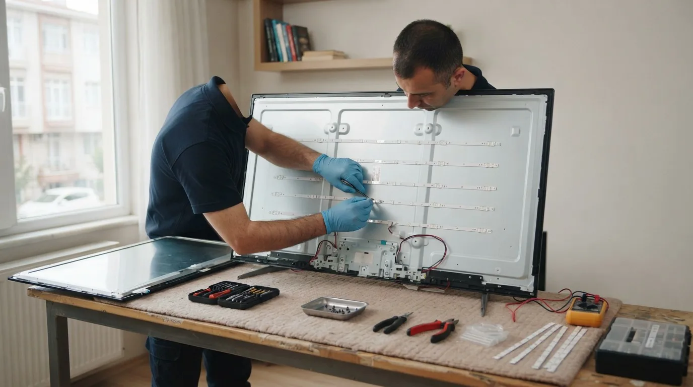Toshiba TV LED değişimi