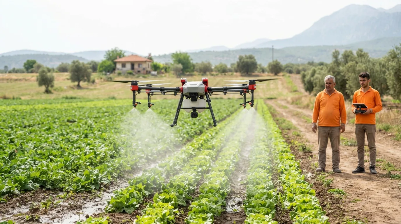 Drone İle İlaçlama