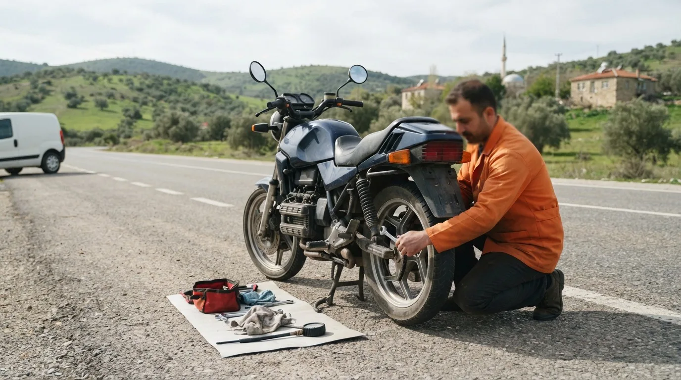 Motosiklet Yol Yardım