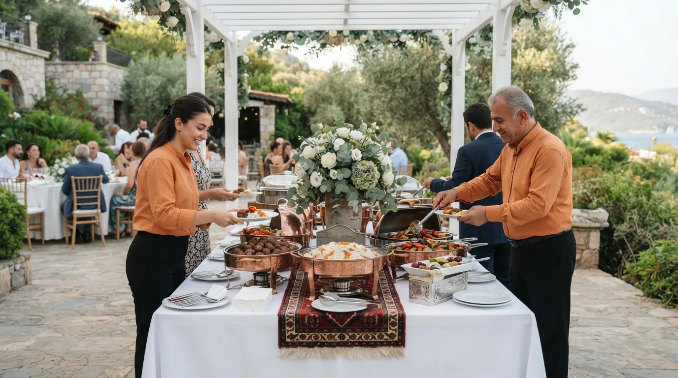 Düğünlere Garson