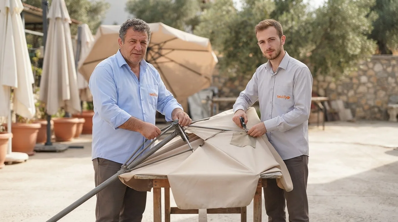 Bahçe Şemsiyesi Tamiri