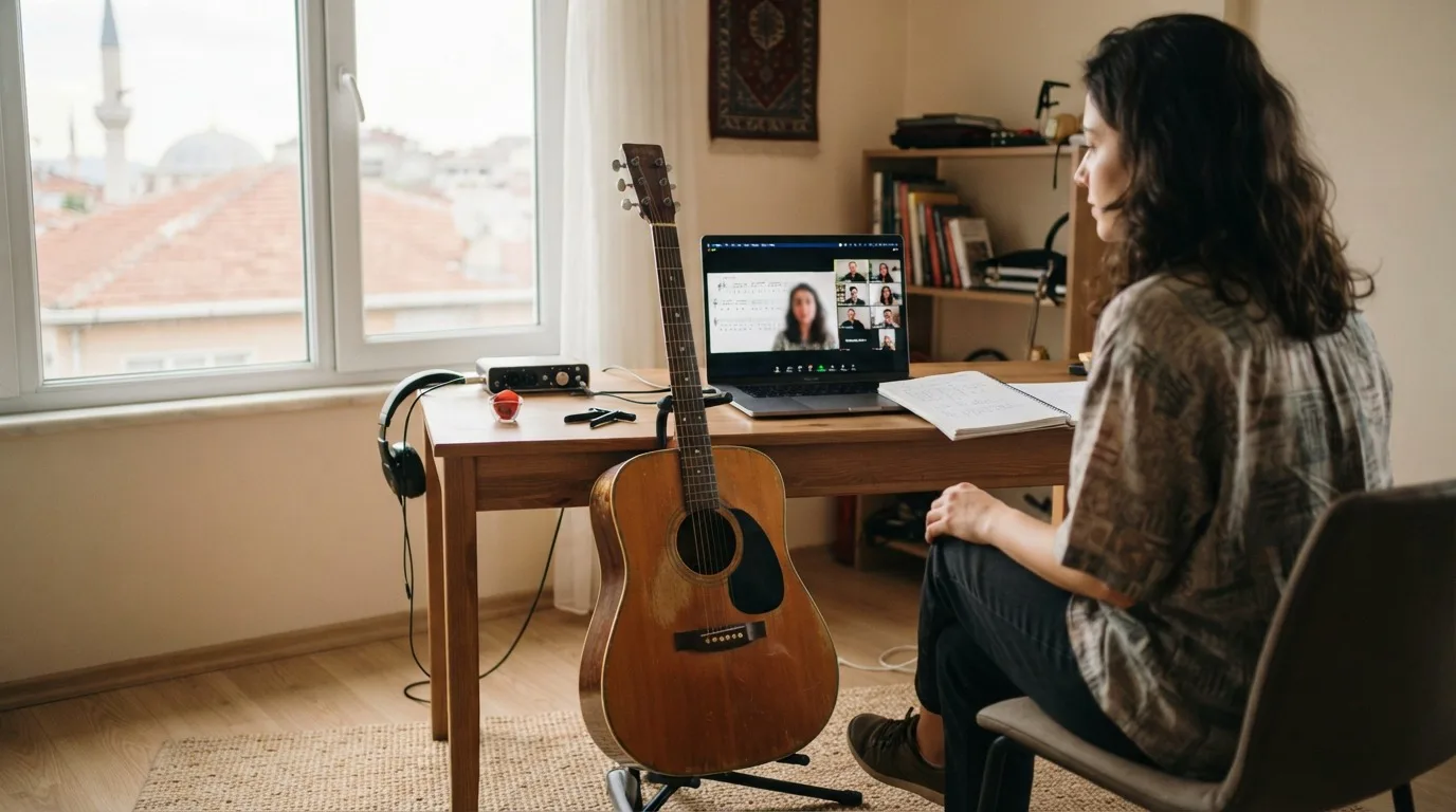 Online Akustik Gitar Dersi