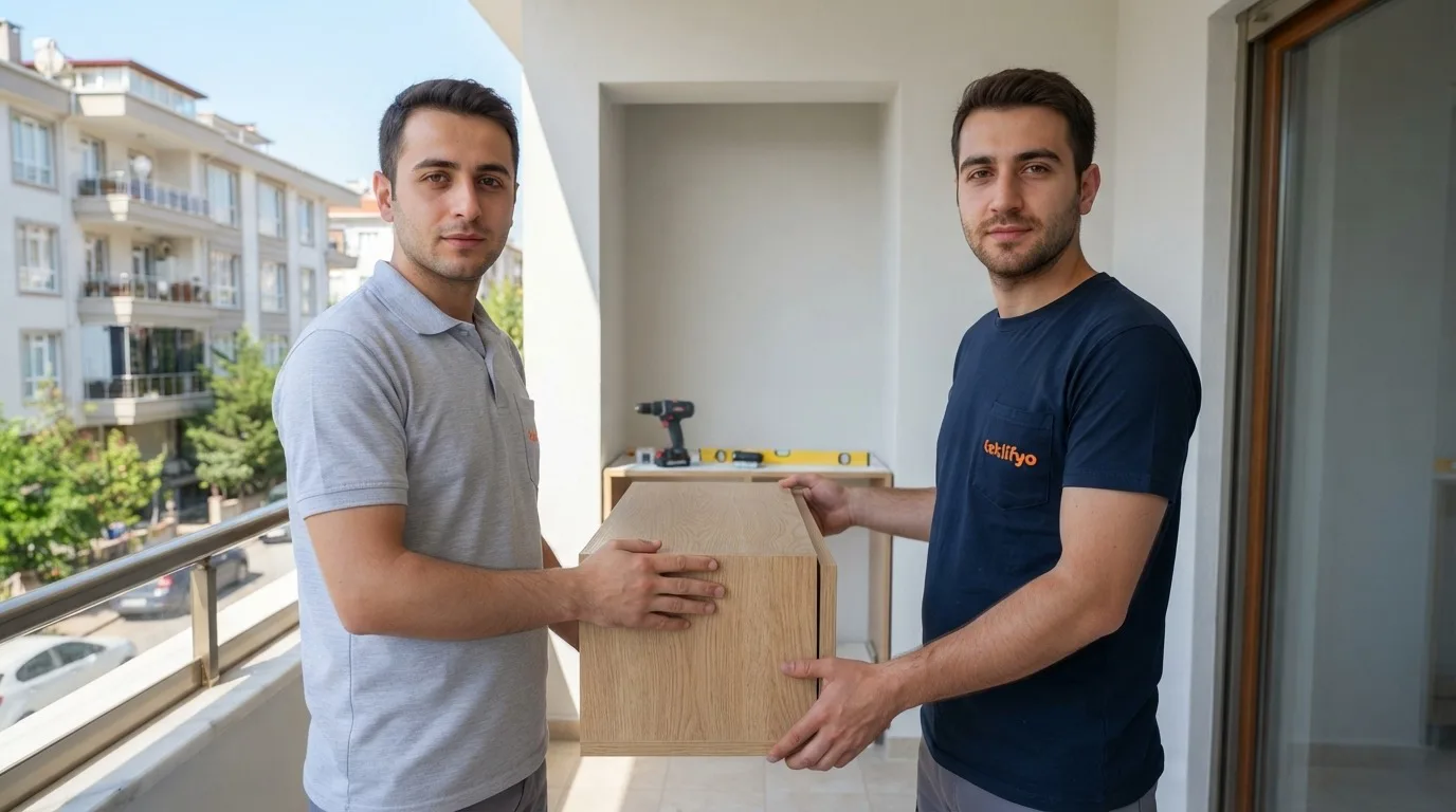 Balkon Dolabı Yapımı