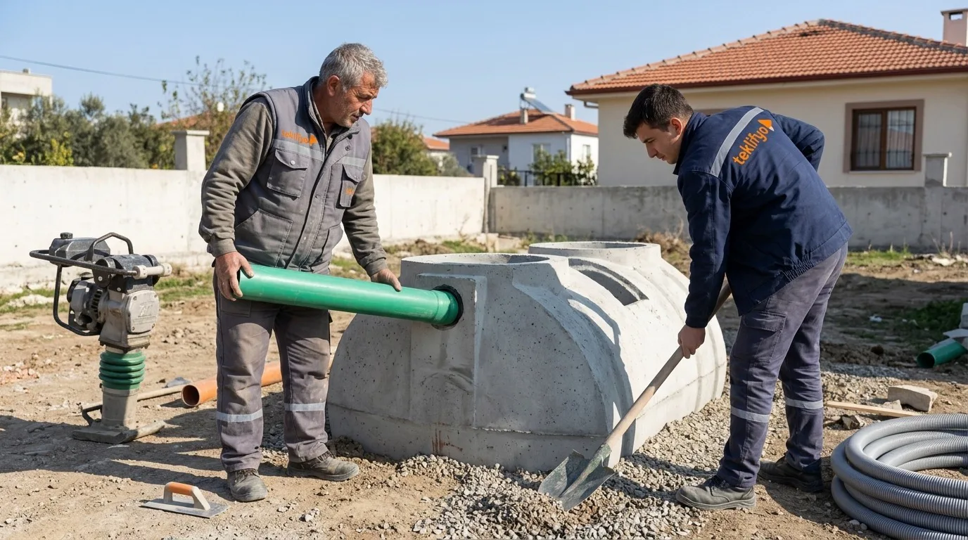 Foseptik Çukuru Yapımı