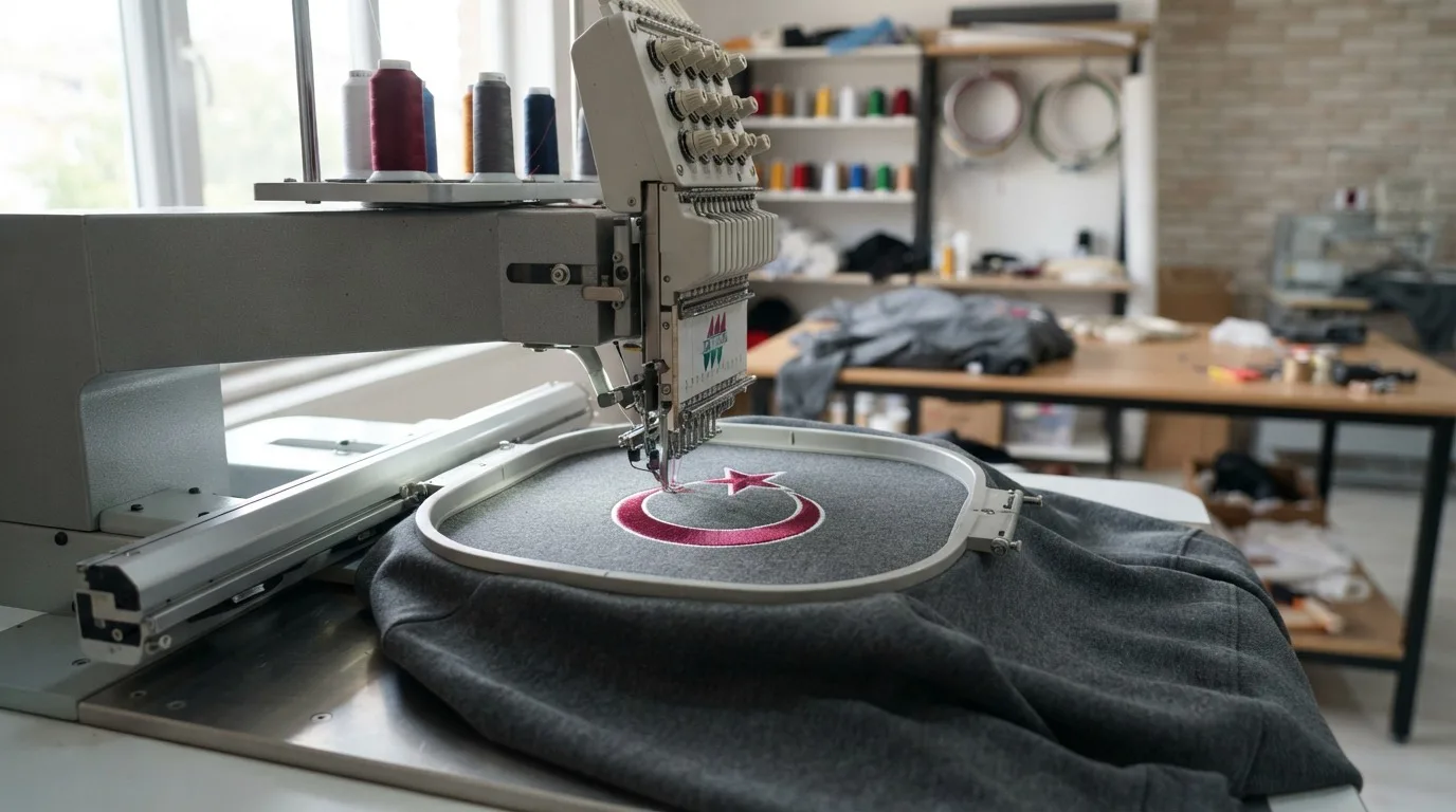 Sweatshirt Nakış İşleme
