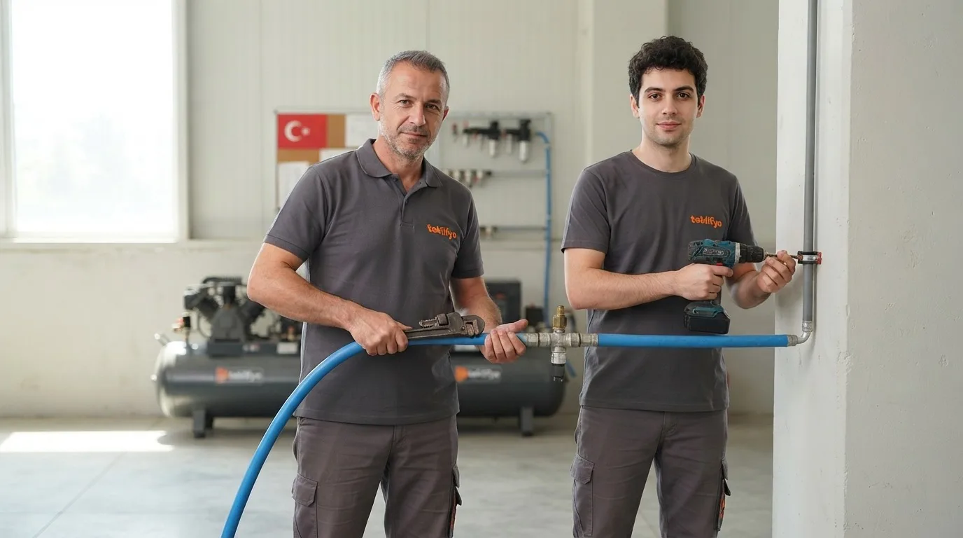 Basınçlı Hava Tesisatı