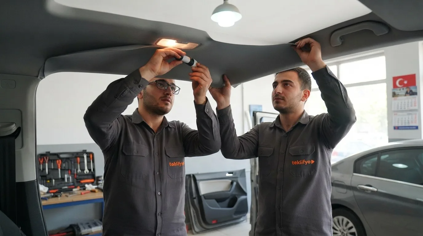 Araç Tavan Döşeme Tamiri
