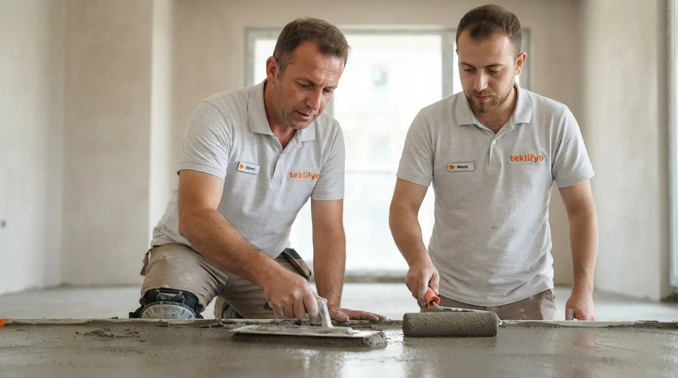 Mikro Beton Zemin