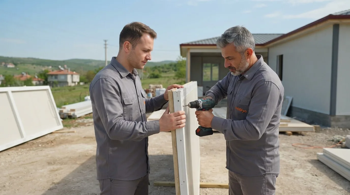 Prefabrik Ev Yapımı