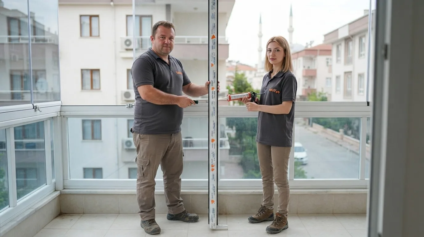 PVC Cam Balkon