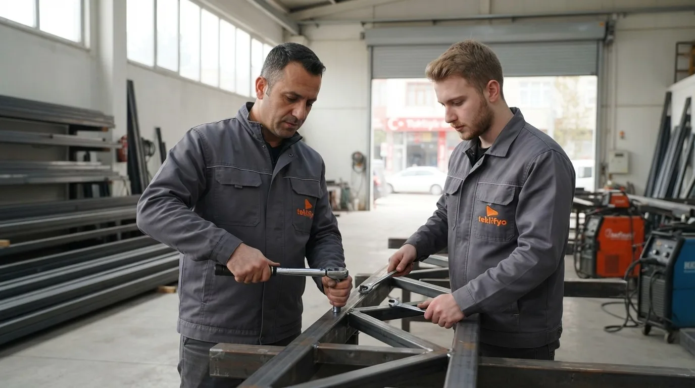 Çelik Konstrüksiyon Fabrika