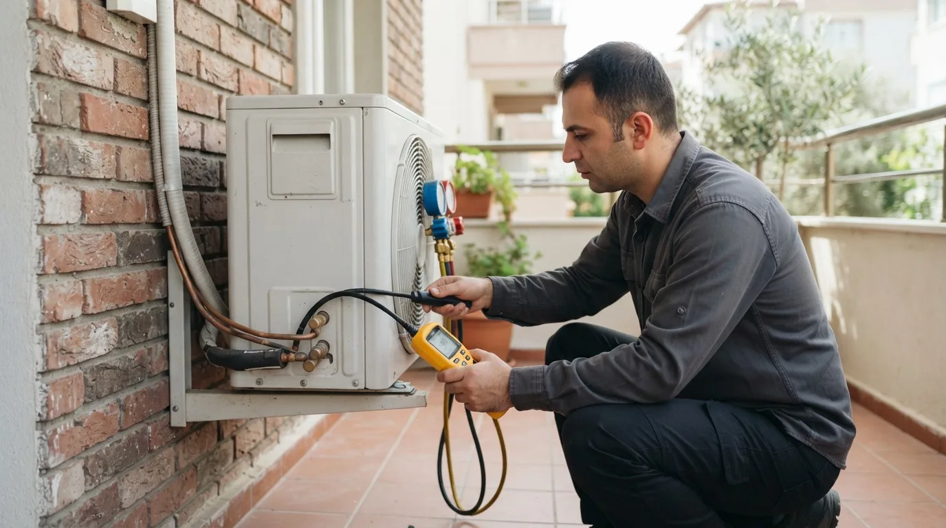 Klima Gaz Kaçağı Tespiti