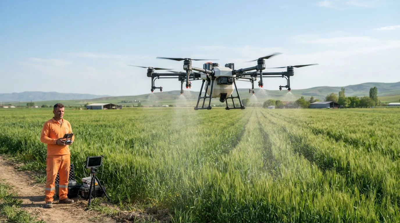 Drone İle Gübreleme