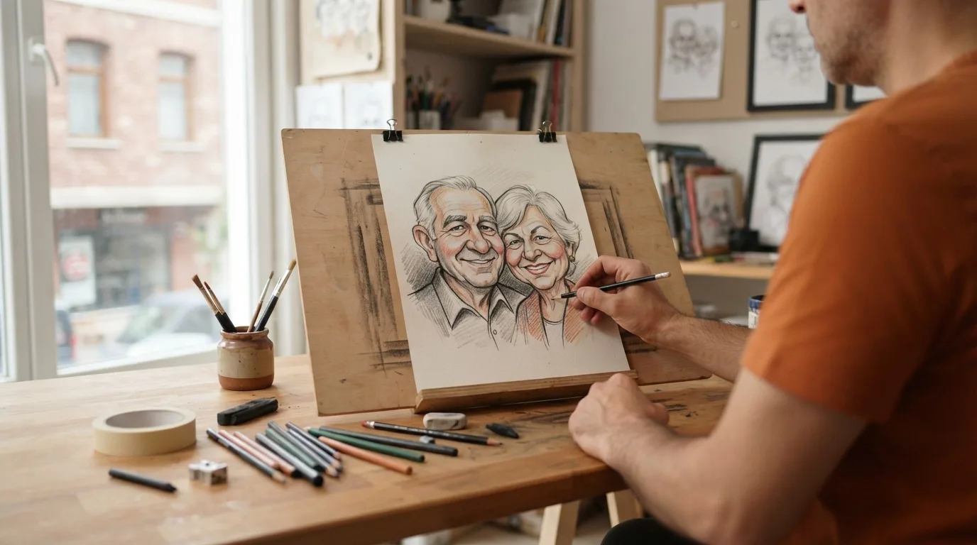 Karikatür Portre Çizimi