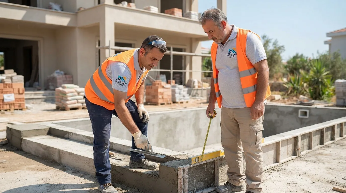 Villa Havuz Yapımı