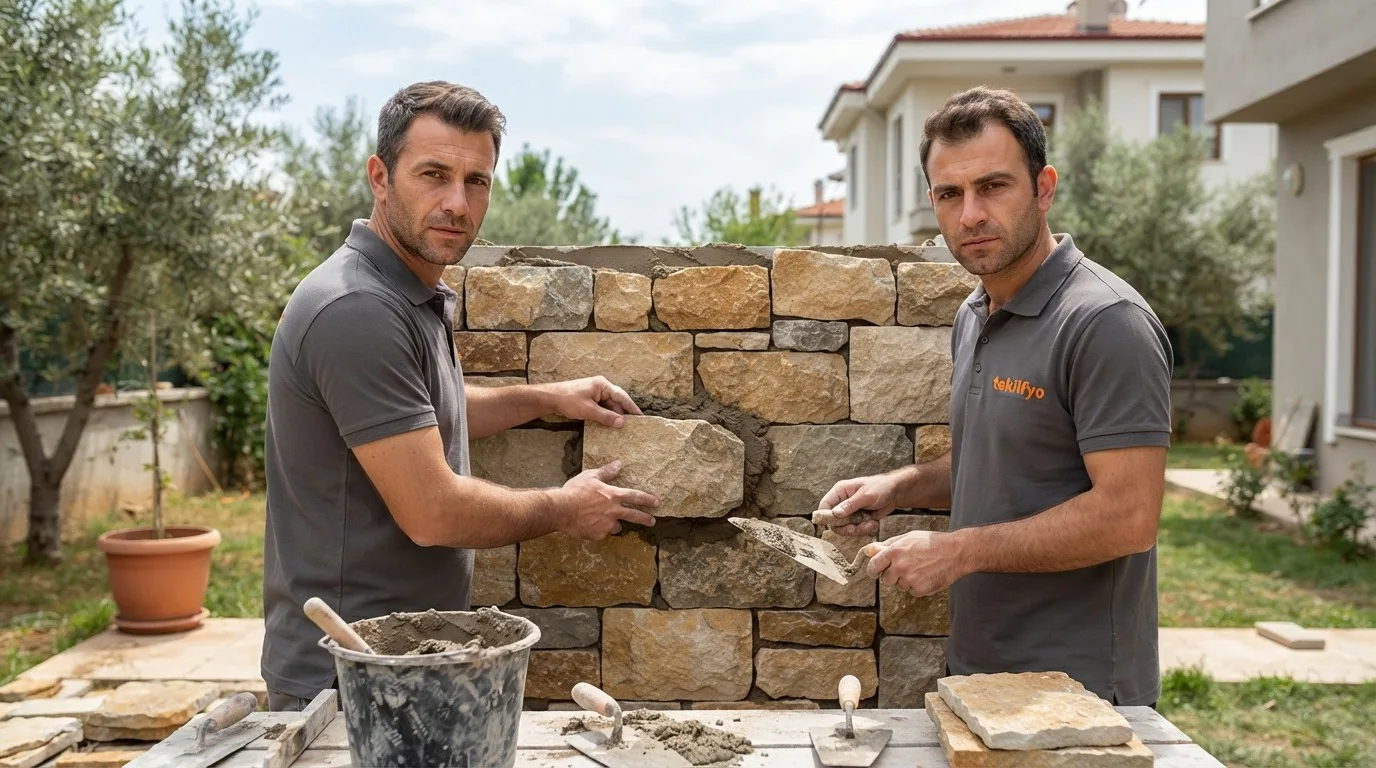 Bahçe Duvarı Kaplama
