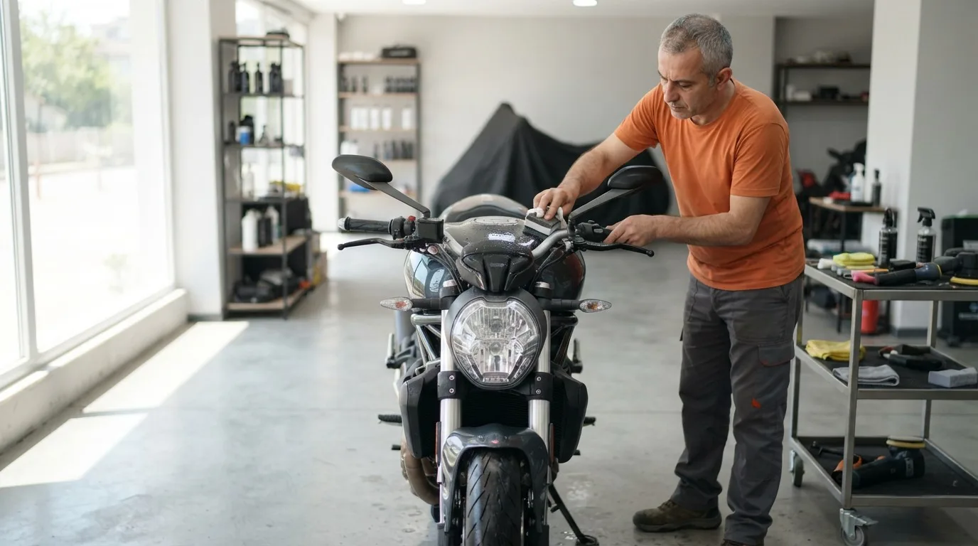 Motosiklet Seramik Kaplama