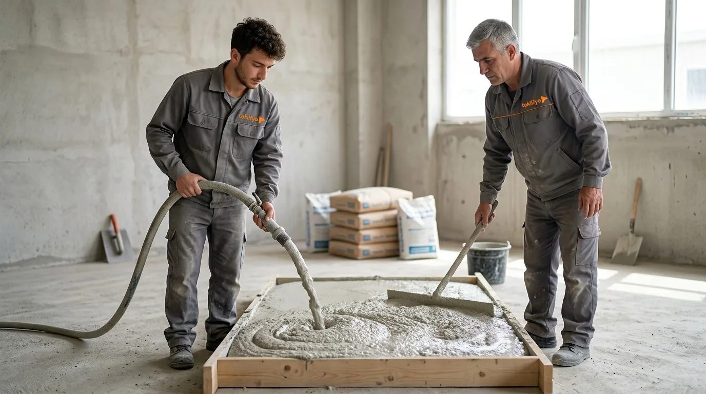 Hafif Şap Köpük Beton