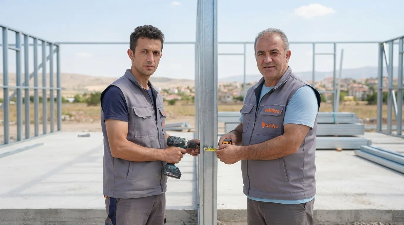 Çelik Ev Yapımı