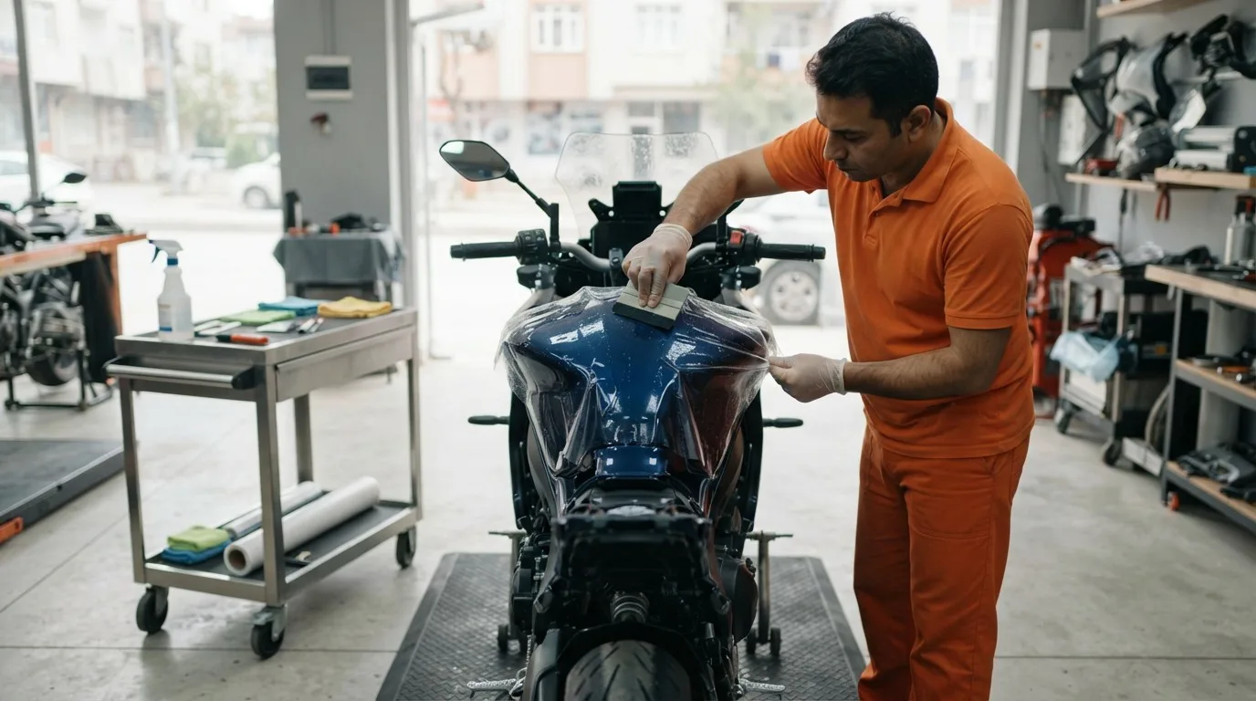 Motosiklet PPF Kaplama