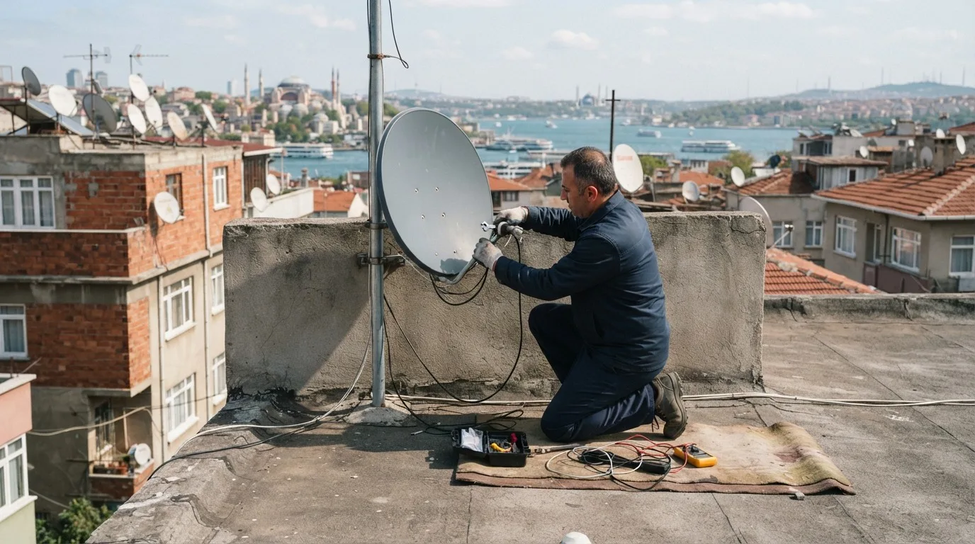 Çanak Anten Tamiri
