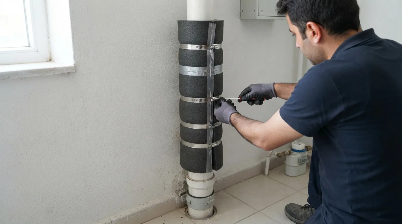 Gider Borusu Ses Yalıtımı